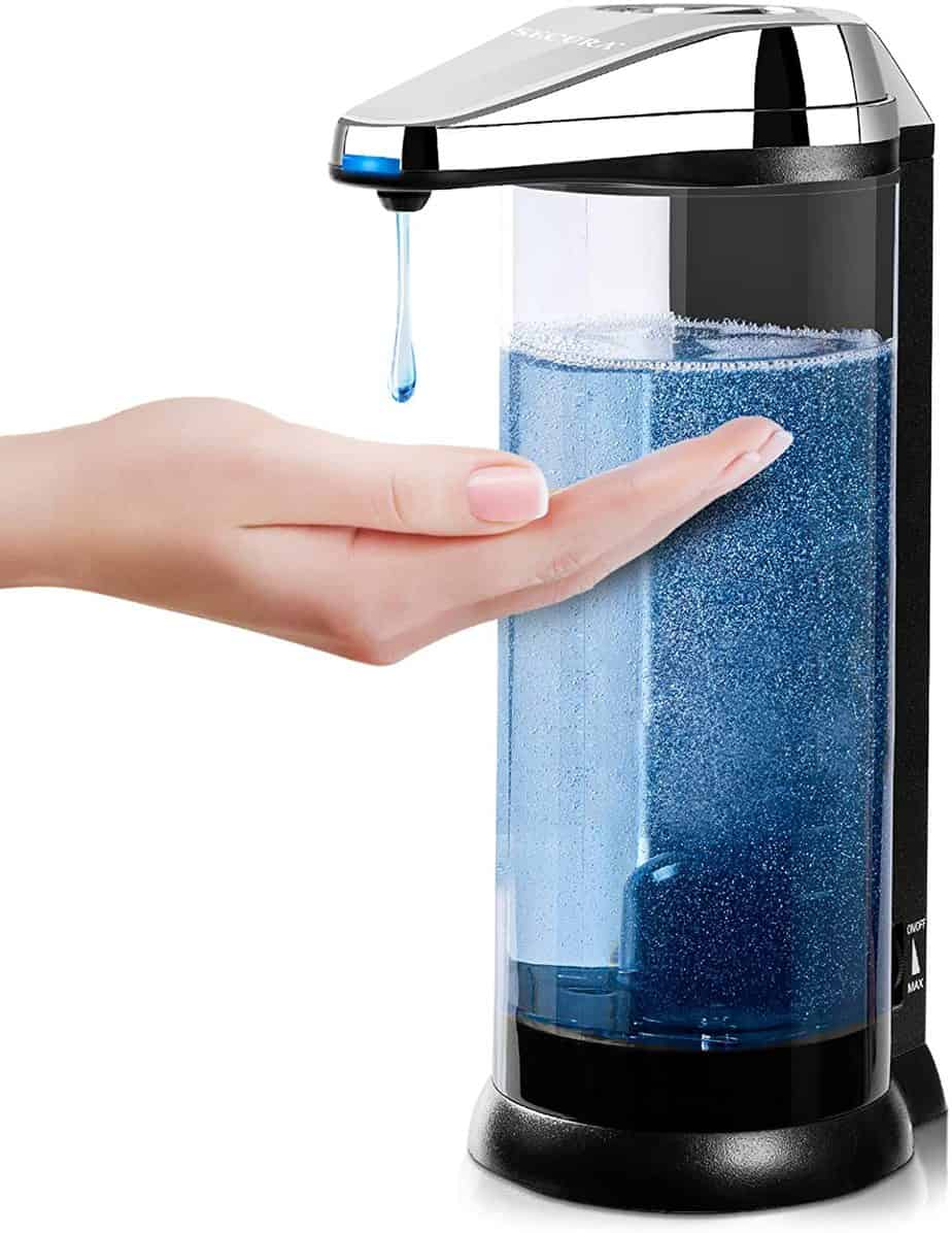 touchless soap dispenser