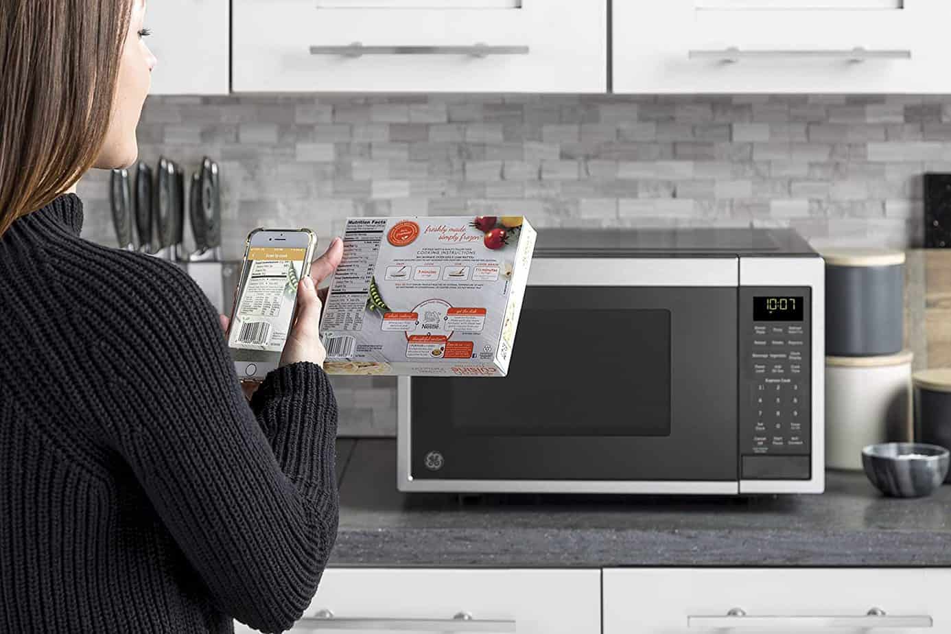 GE smart microwave with wifi