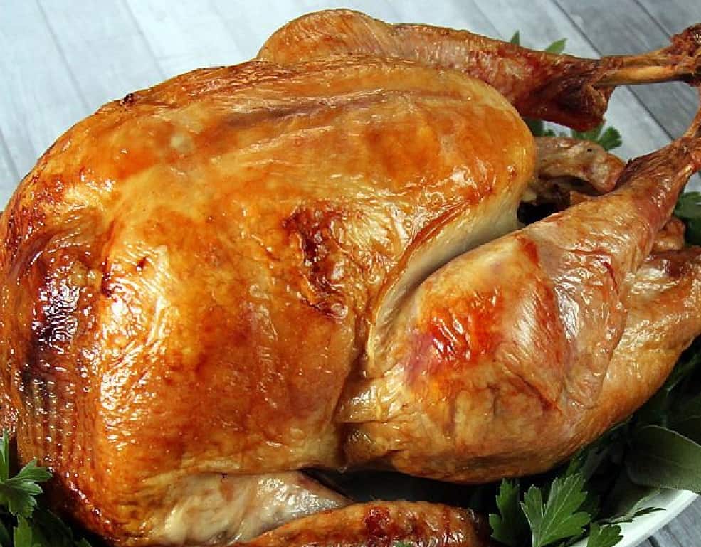 perfectly oven roasted turkey