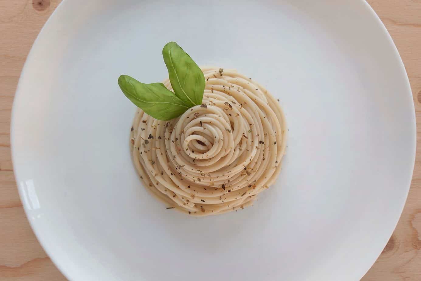 cacio e pepe with cream cheese sauce