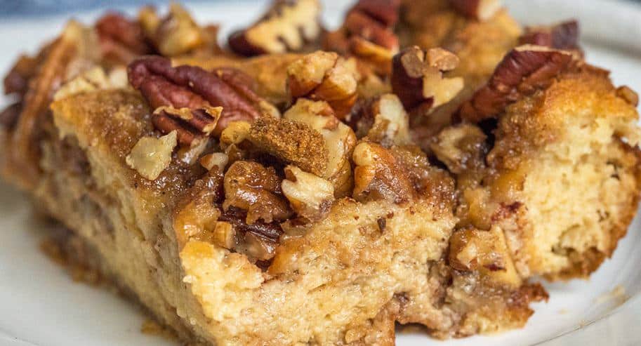 Pumpkin spice bread pudding recipe