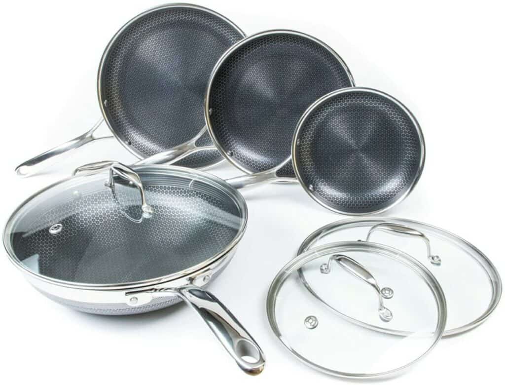 HexClad Hybrid Stainless Best Cookware for 2022